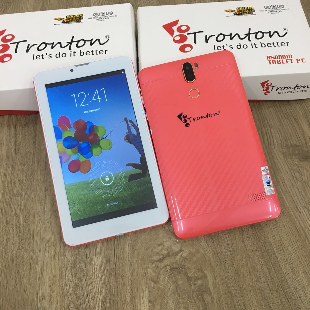 (PINK)TRONTON P1a 7''inch DUAL-SIM 3G CALL TAB TABLET